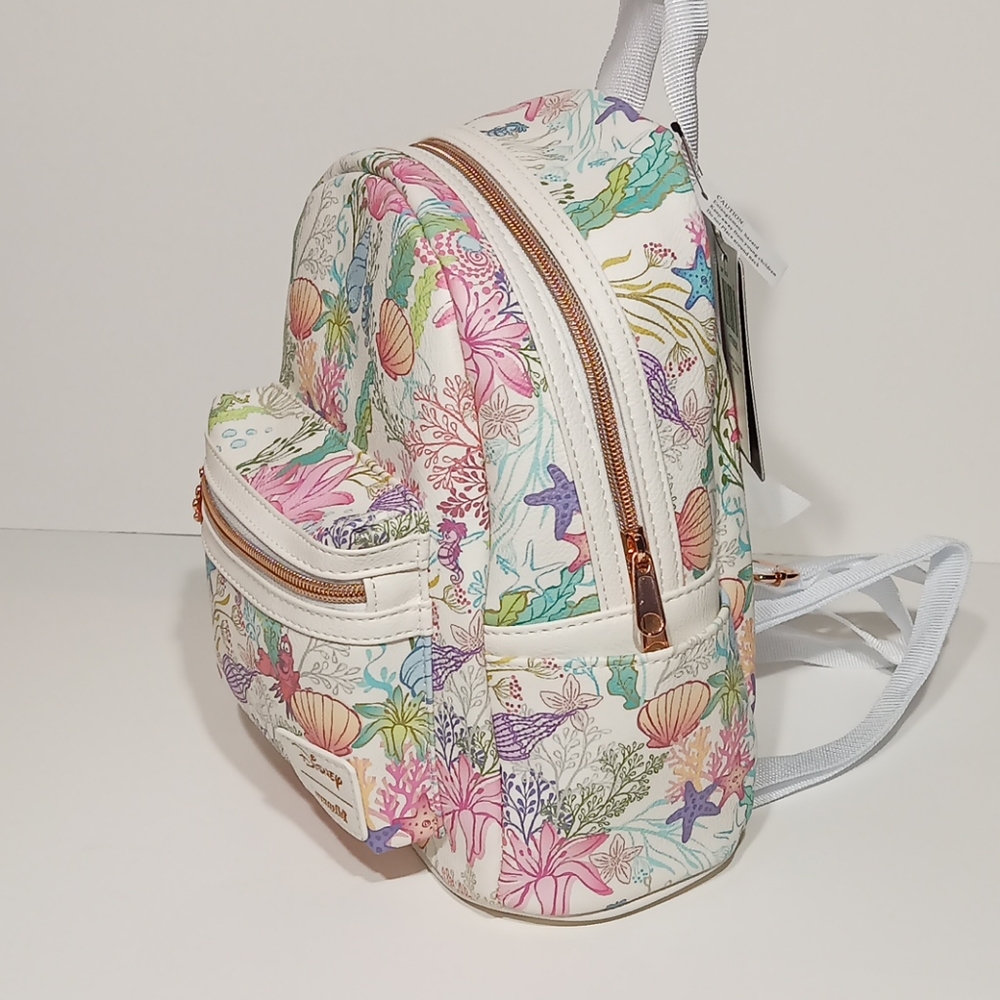 Disney Loungefly Under the Sea Ariel Mini Backpack - Picture 4 of 5